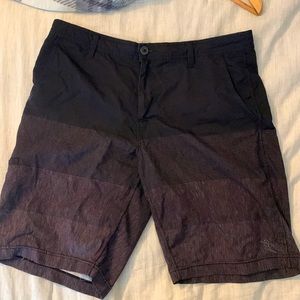 Dahu Black Hybrid Shorts | 36 Waist